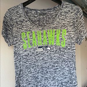 Seahawks Seattle woman’s T-shirt, Size Medium.